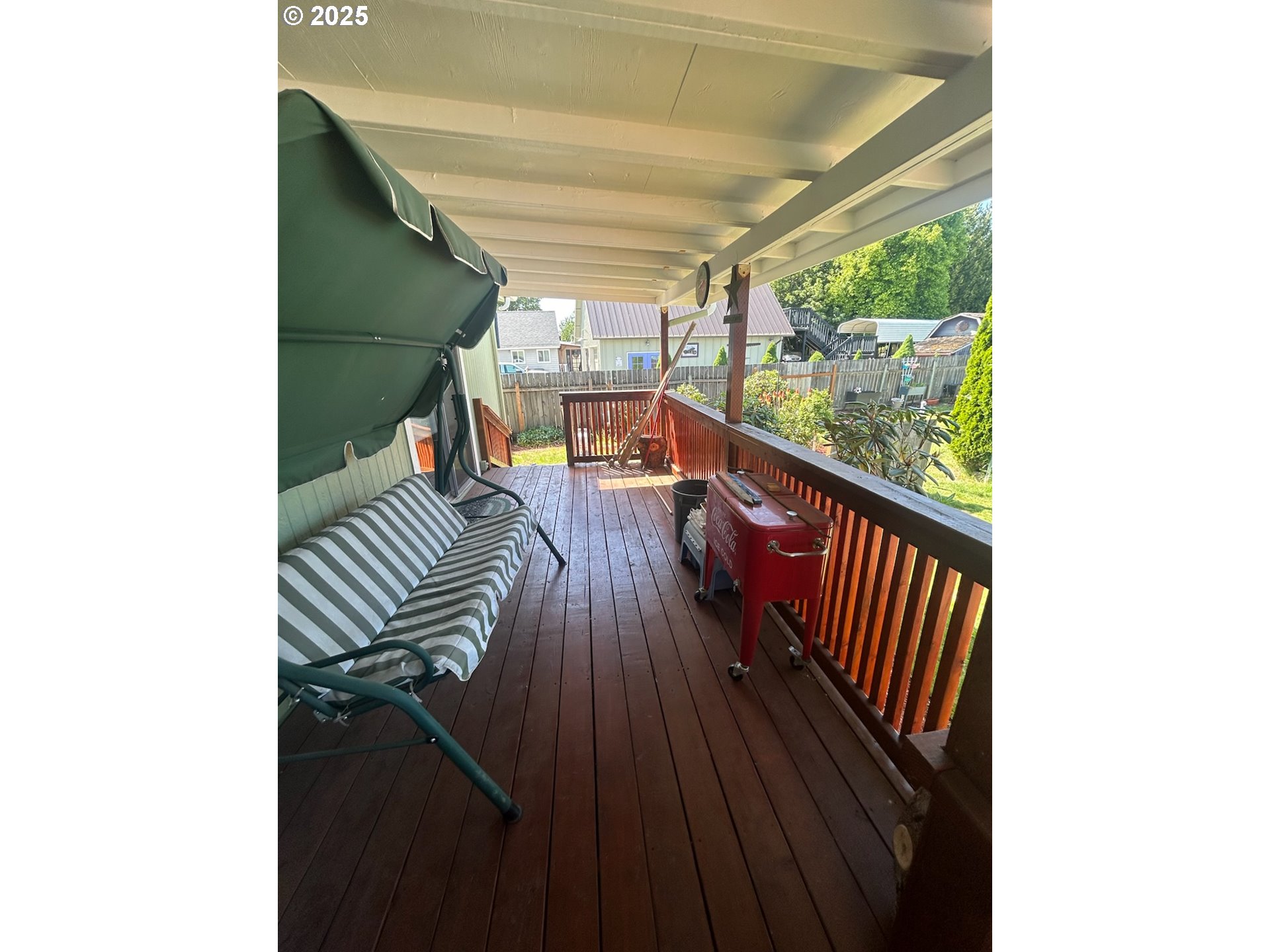 503 Southeast Sheridan Road, Unit 8 Sheridan, OR 97378 - Photo 9 of 41 Deck