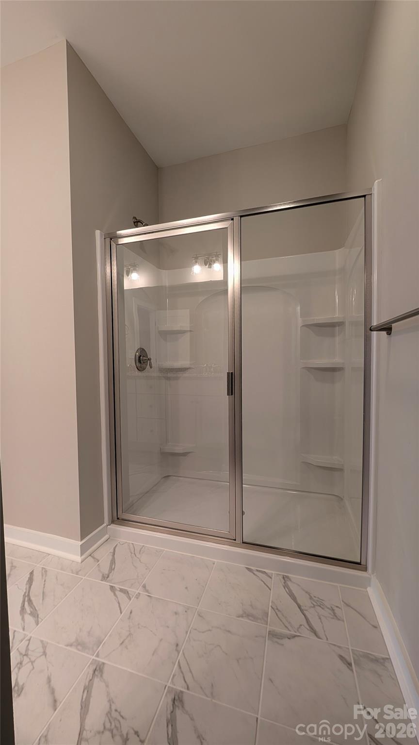 3339 Lesslie Highway, Unit 2 Rock Hill, SC 29730 - Photo 45 of 46 a bathroom with a glass shower door