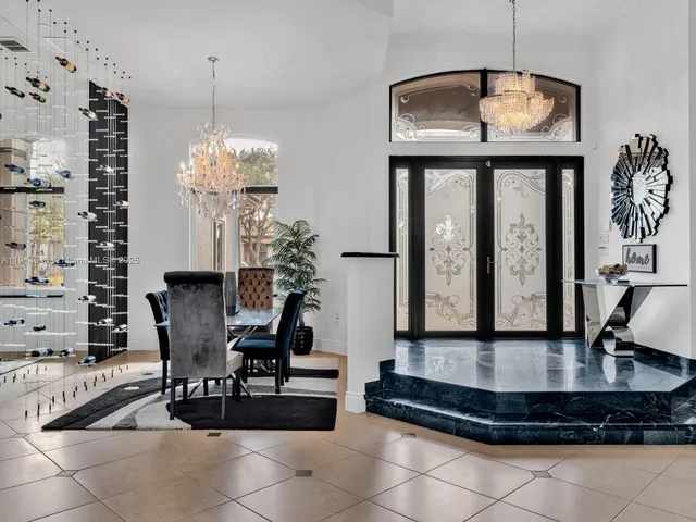 a view of front door with hallway