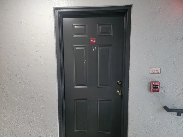 a close view of utility room