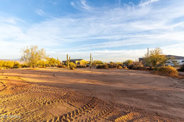 a view of backyard space