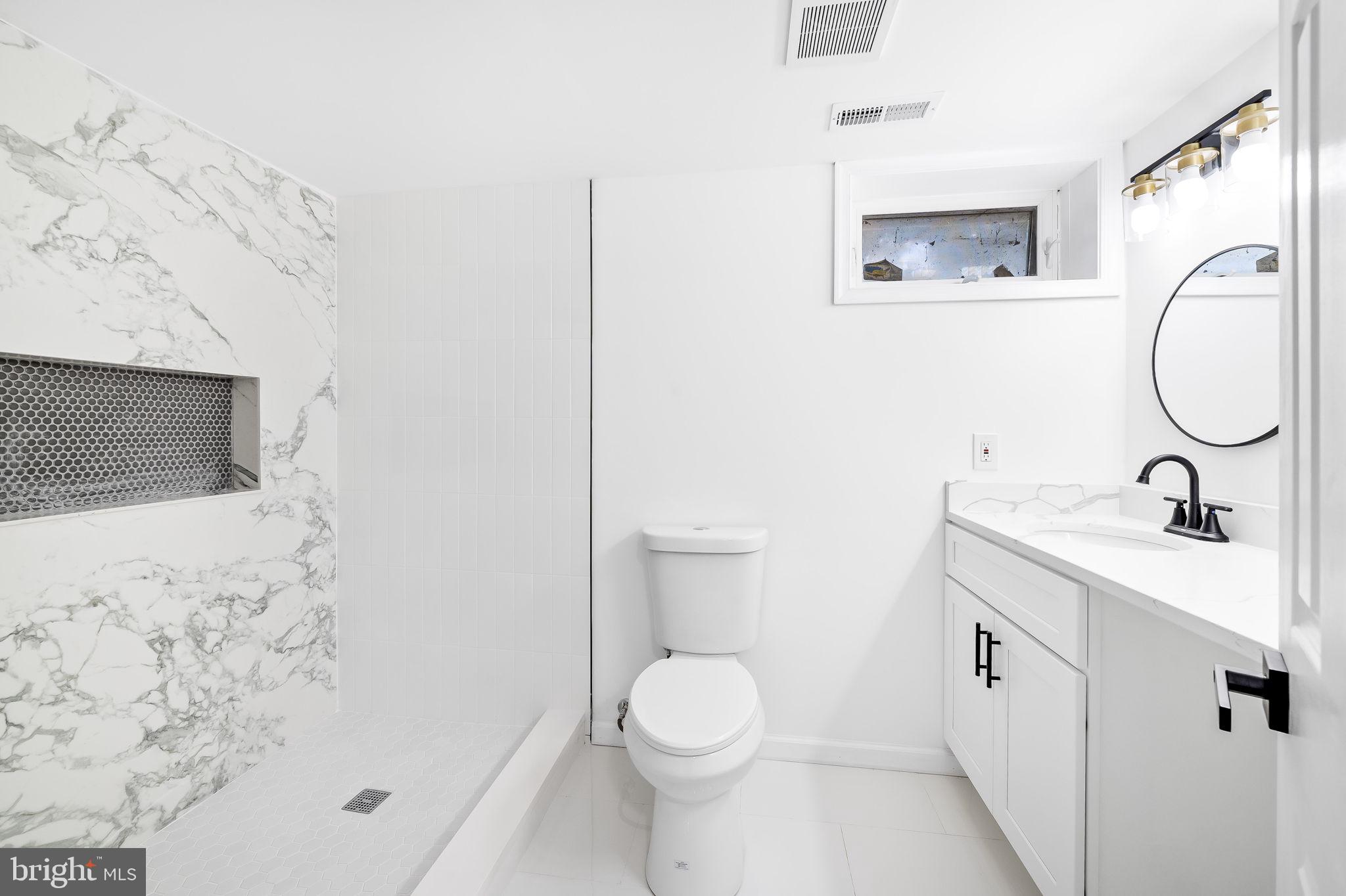 6712 Montgomery Road Elkridge, MD 21075 - Photo 40 of 47 Lower level bathroom