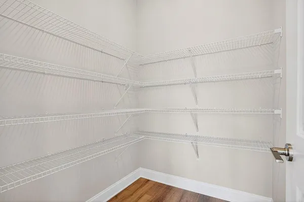 a view of a room with shelf