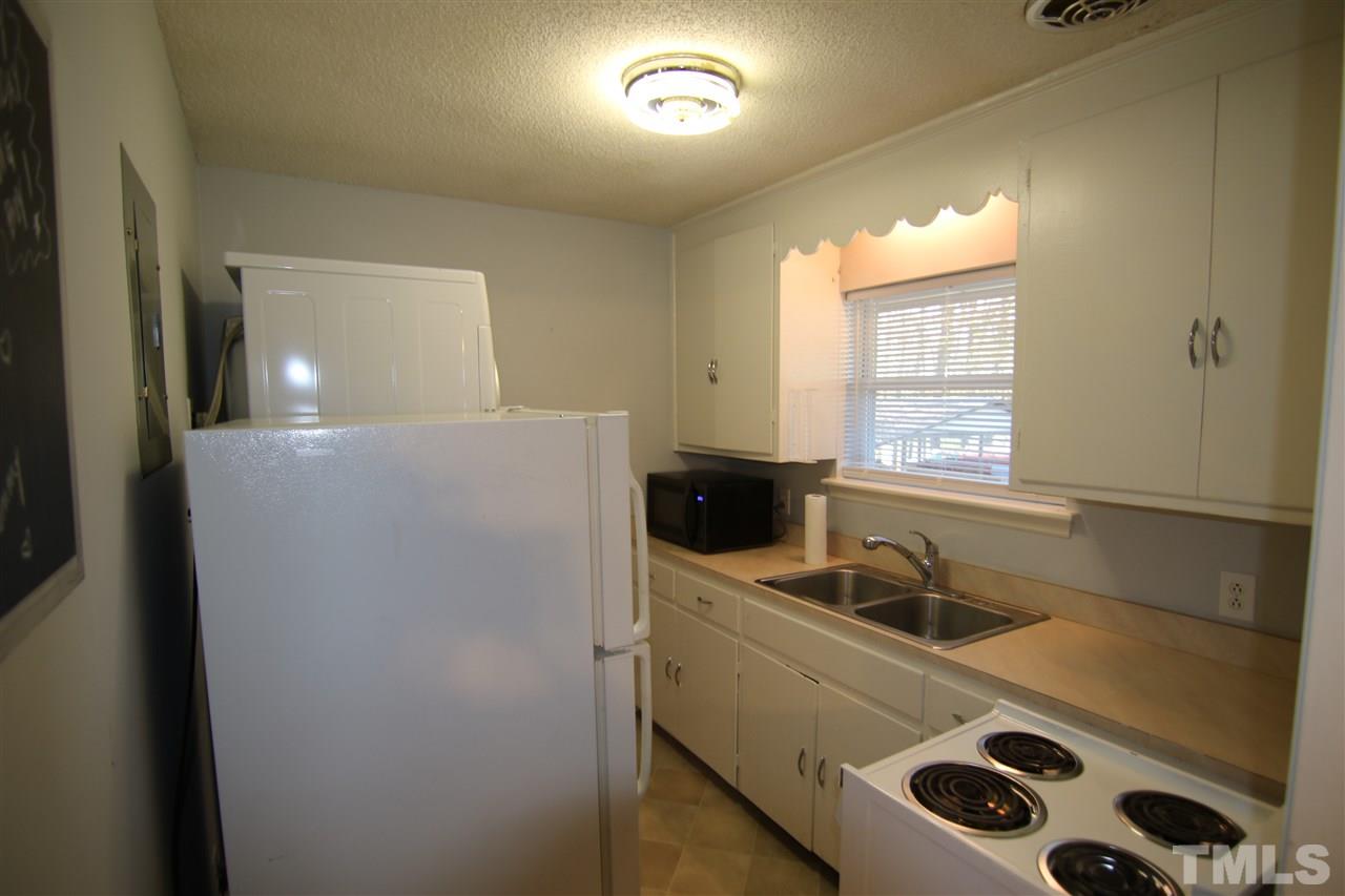3507 Pickett Road Durham, NC 27705 - Photo 8 of 30 One Bedroom Apartment features a Living Room, Full Kitchen with Washer & Dryer connections. Hardwood Floors. Bedroom and Full Bath. A Great In-Law Suite or Rental Opportunity.