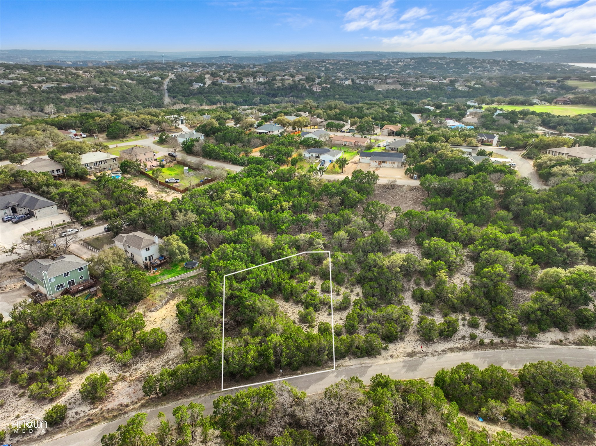 20705 Oak Ridge Lago Vista, TX 78645 - Photo 2 of 11 a view of city and mountain