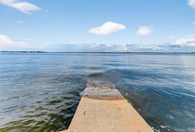 a view of ocean view with beach