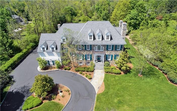 61 Shadow Lane Ridgefield, CT 06877 - Photo 1 of 1 an aerial view of a house