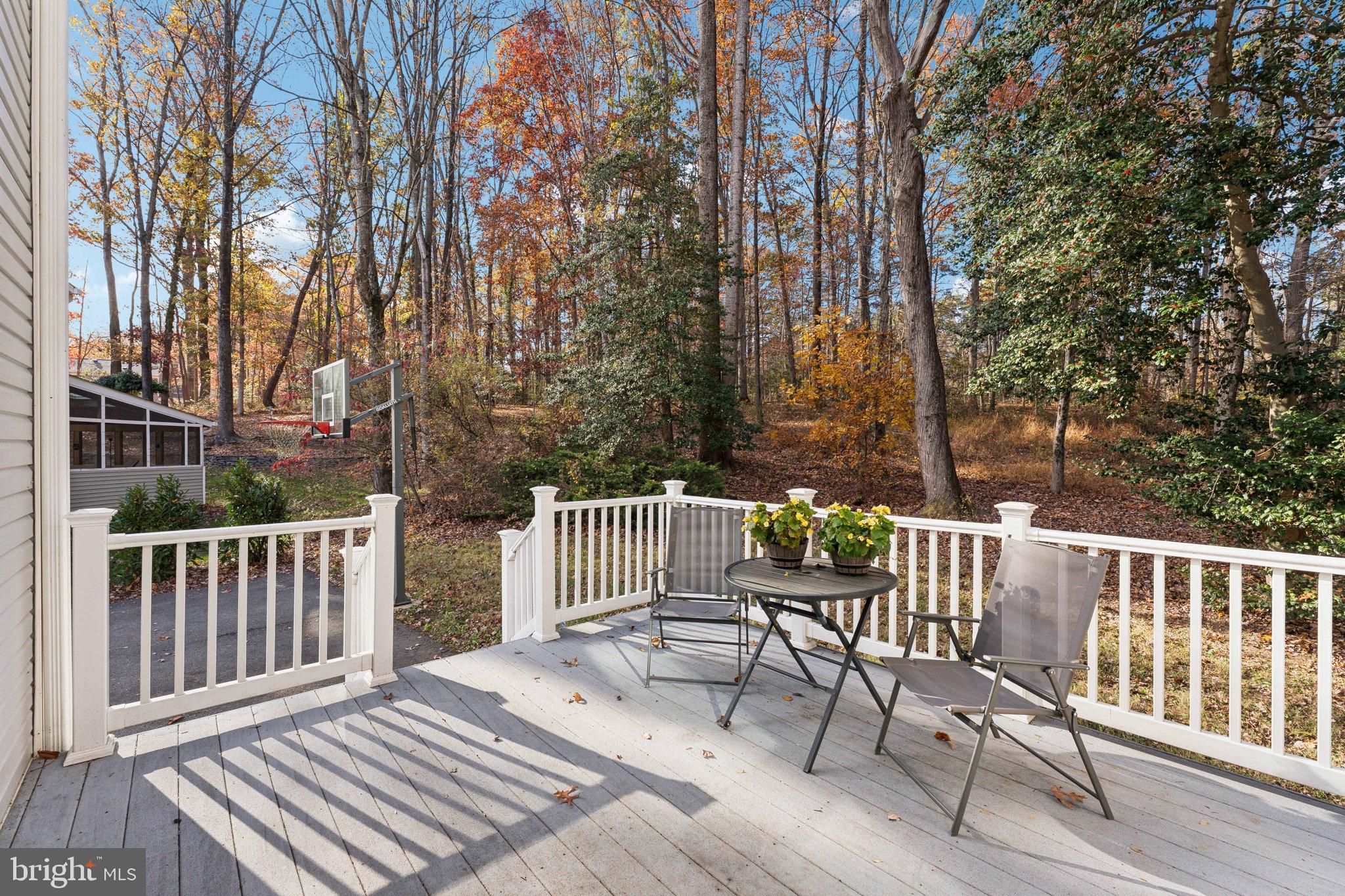 11234 Hunting Horn Lane Reston, VA 20191 - Photo 2 of 44 a view of a bench in wooden floor