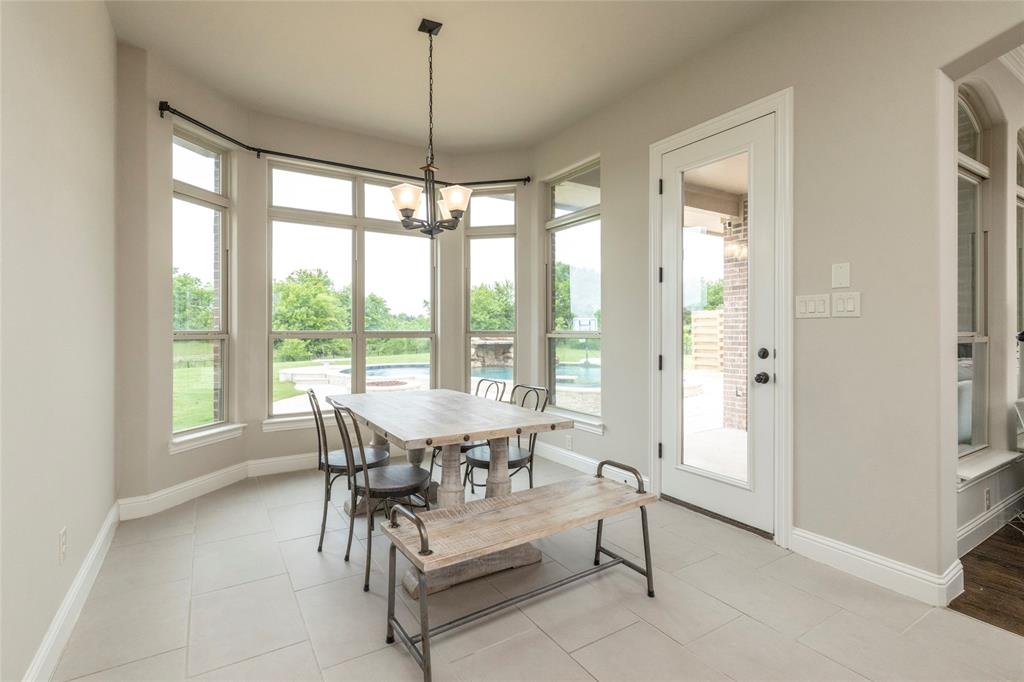 1413 Artesia Lane McLendon-Chisholm, TX 75032 - Photo 14 of 40 a view of a dining room with furniture window and outside view