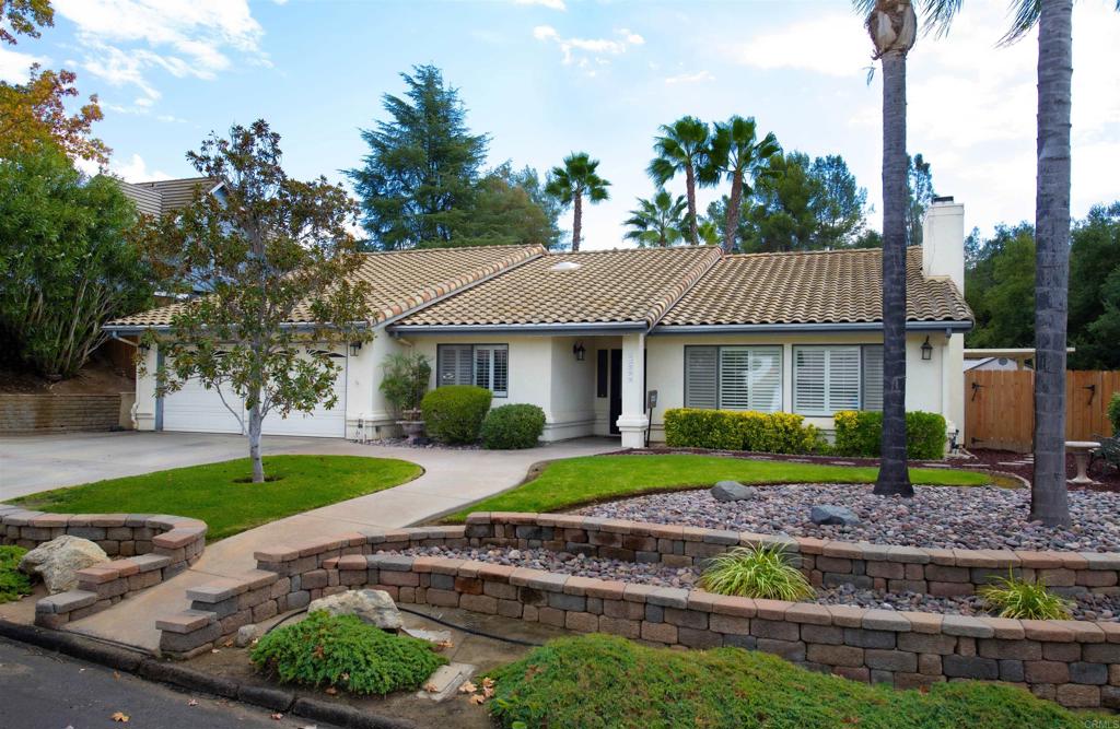 23509 Barona Mesa Road Ramona, CA 92065 - Photo 2 of 34 a view of a house with garden