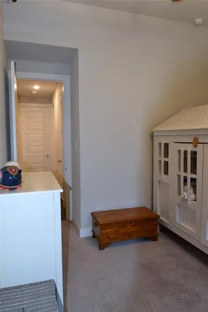a room with storage and utility