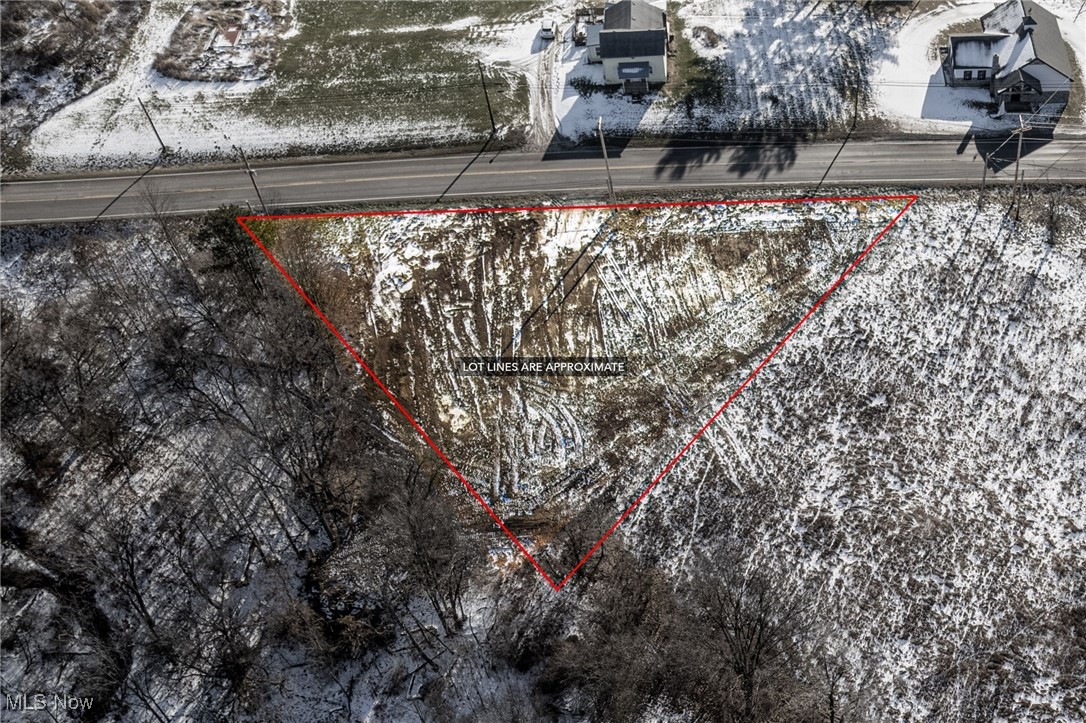 8504 Lafayette Road Lodi, OH 44254 - Photo 4 of 7 View of snowy aerial view