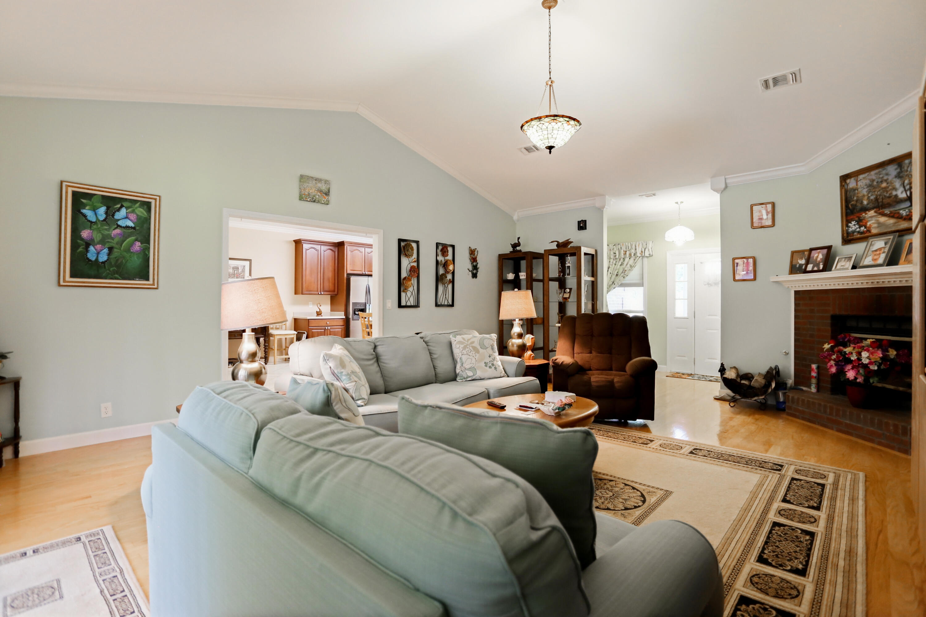 5467 Old River Road Baker, FL 32531 - Photo 24 of 55 a bedroom with furniture and a wooden floor