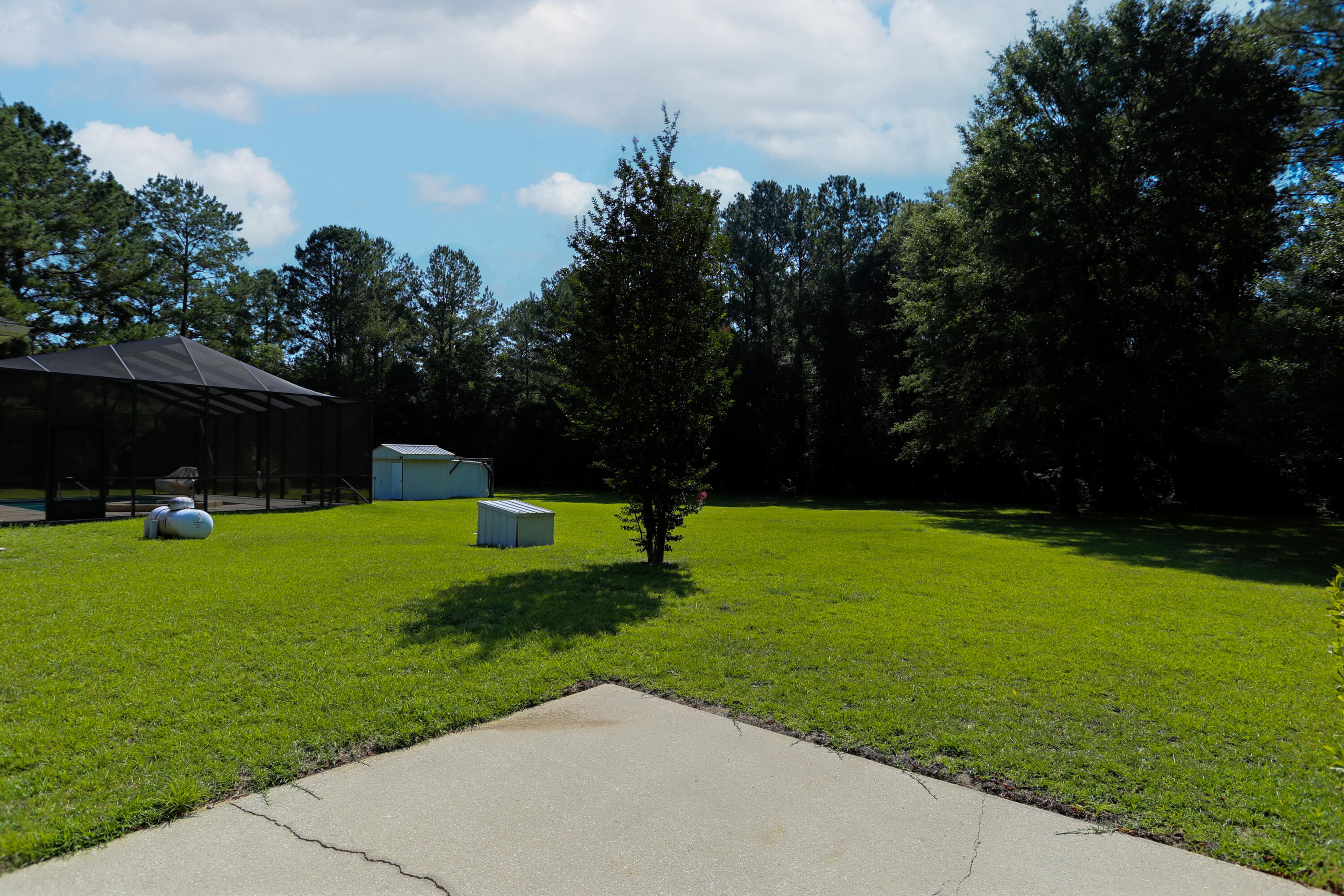5467 Old River Road Baker, FL 32531 - Photo 51 of 55 a view of a back yard