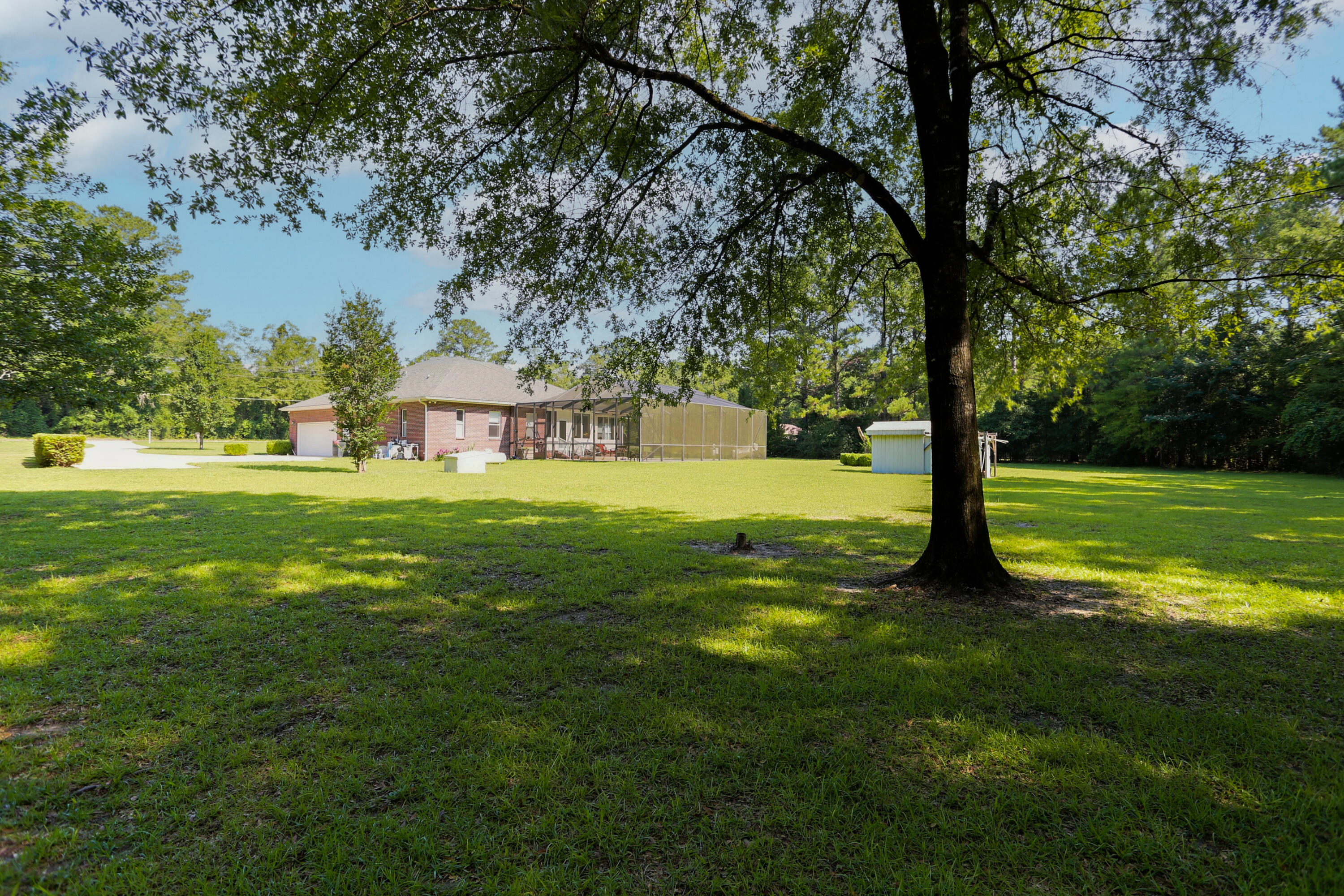 5467 Old River Road Baker, FL 32531 - Photo 52 of 55 a view of a trees with a big yard