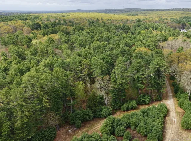 a view of a yard with an outdoor space