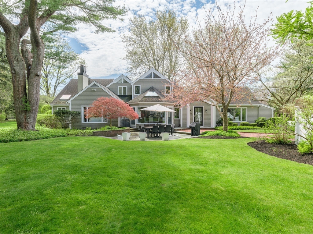 17 Cushing Street Hingham, MA 02043 - Photo 22 of 41 a front view of house with yard and green space