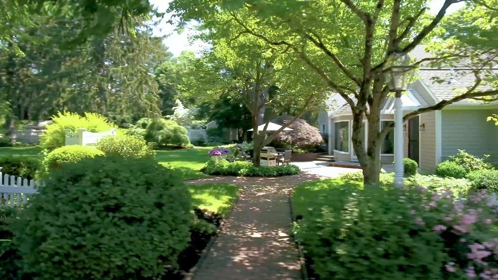 17 Cushing Street Hingham, MA 02043 - Photo 5 of 41 a view of a garden with plants