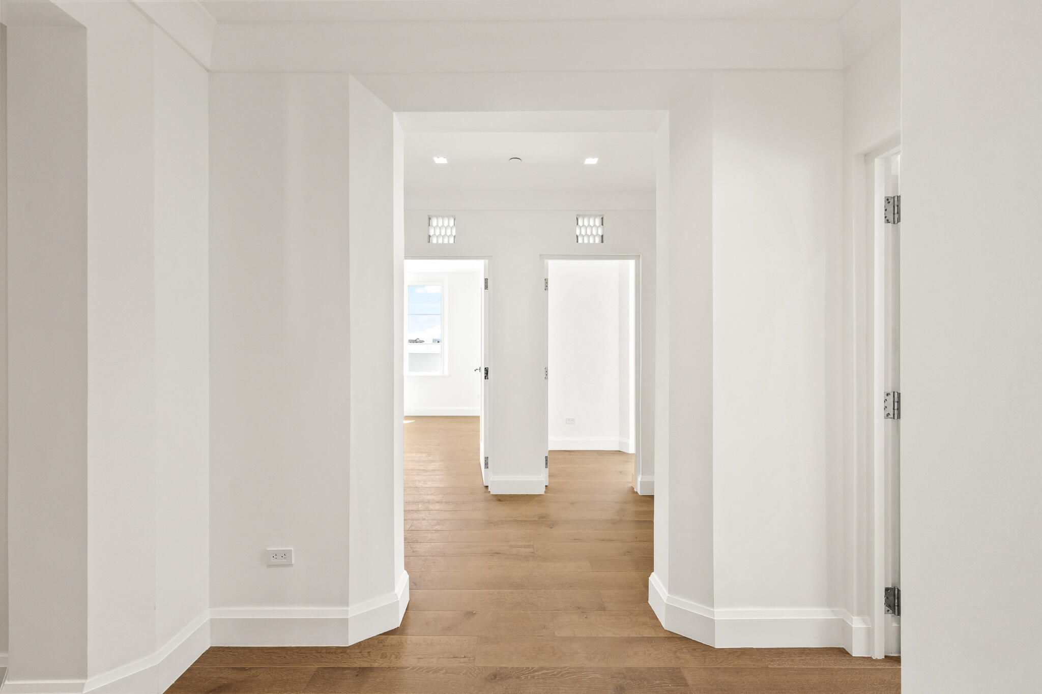30 Mark Twain Lane, Unit 303 Inlet Beach, FL 32461 - Photo 22 of 34 an empty room with wooden door