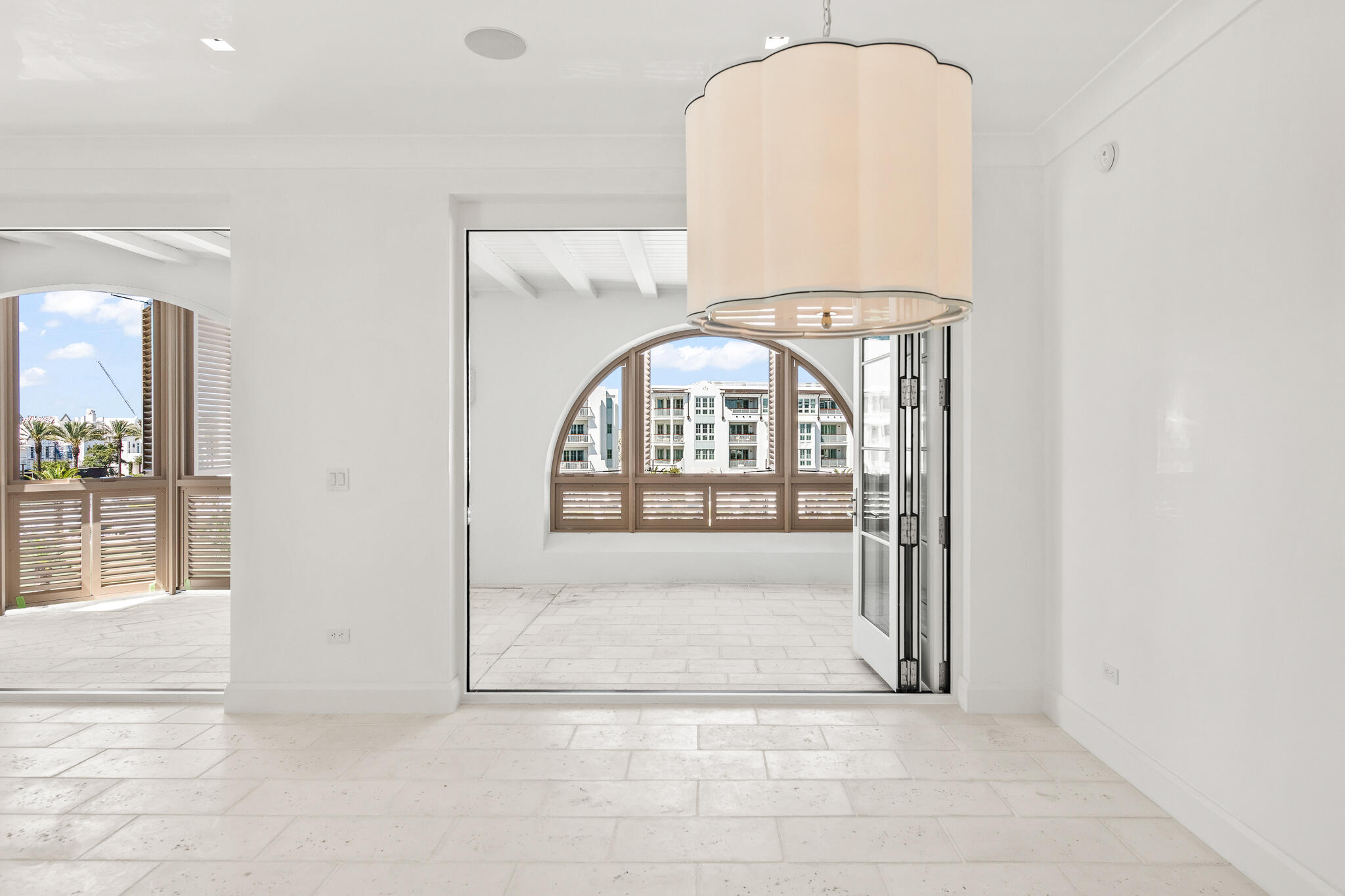 30 Mark Twain Lane, Unit 303 Inlet Beach, FL 32461 - Photo 10 of 34 a view of an entryway with a floor to ceiling window