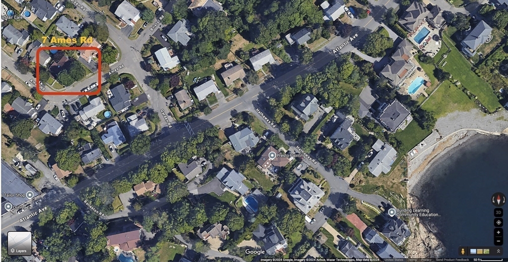 7 Ames Road Marblehead, MA 01945 - Photo 12 of 12 a bird view of location