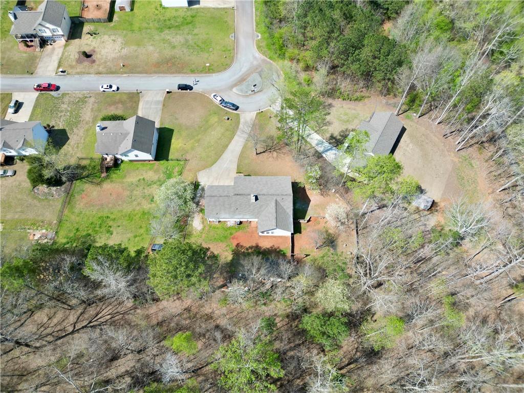125 Tricias Way Temple, GA 30179 - Photo 35 of 39 an aerial view of residential house with outdoor space