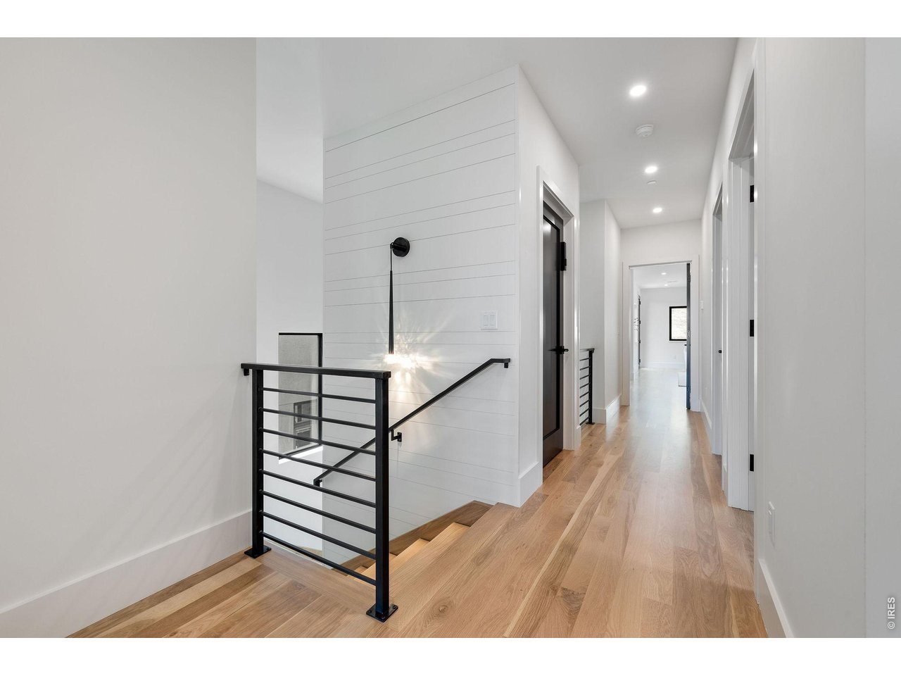 5354 2nd Street Boulder, CO 80304 - Photo 32 of 50 a view of a hallway with stairs