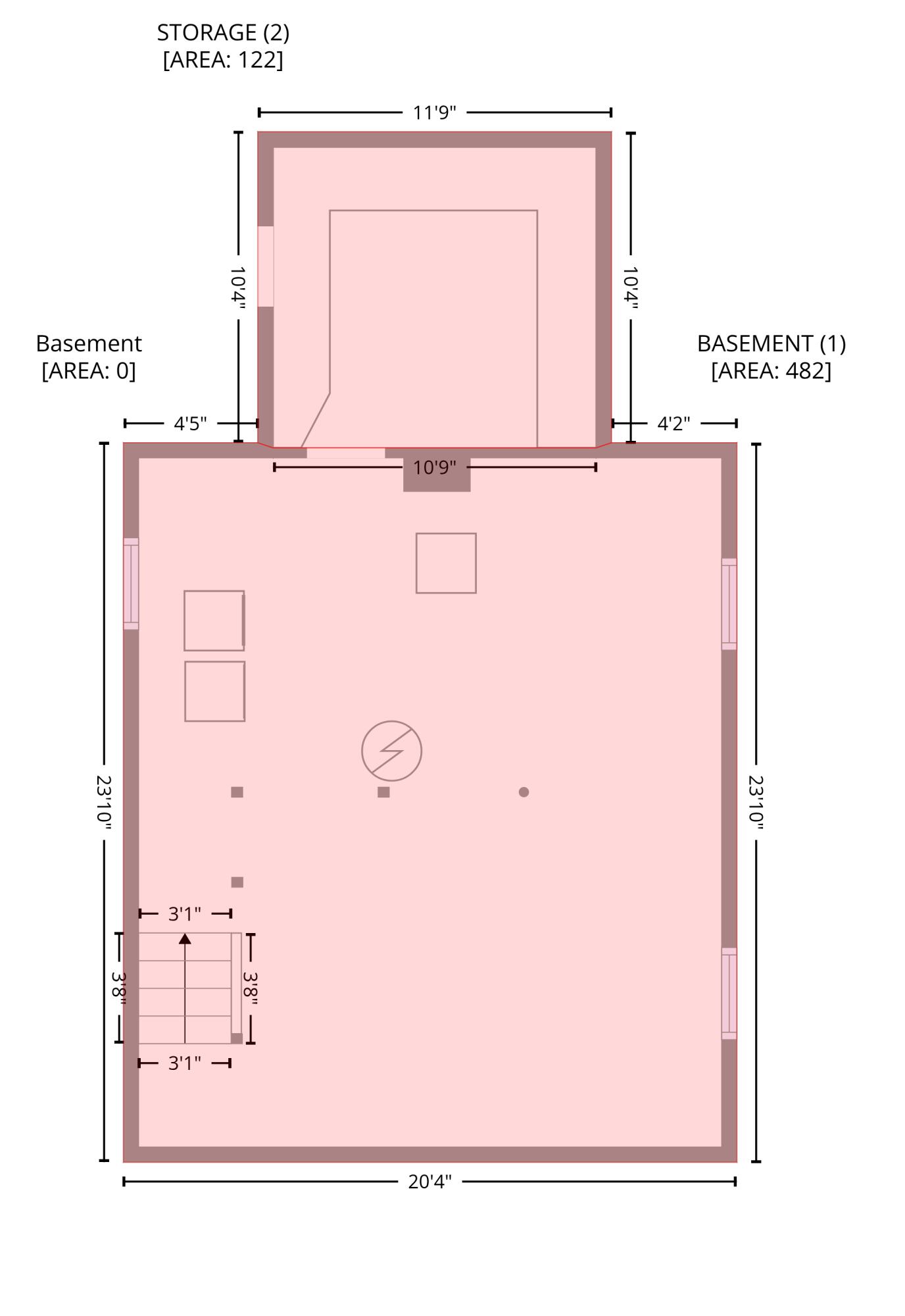409 Bates Street Jackson, MI 49202 - Photo 45 of 45 Basement
