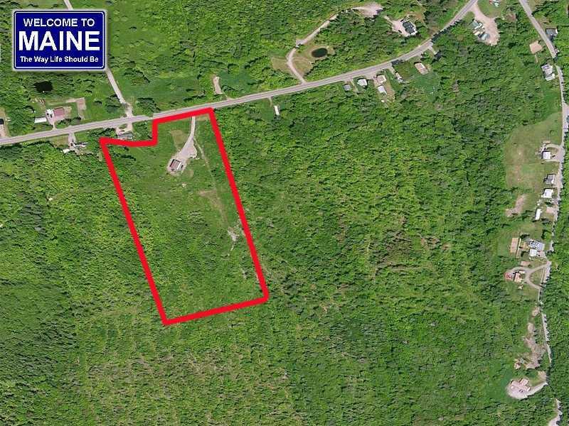 340 Springfield Road Danforth, ME 04424 - Photo 29 of 34 Aerial View.