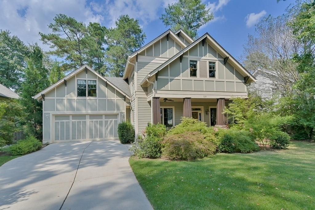 Welcome home to this elegant Craftsman style, custom built home in the top rated Decatur City Schools district.