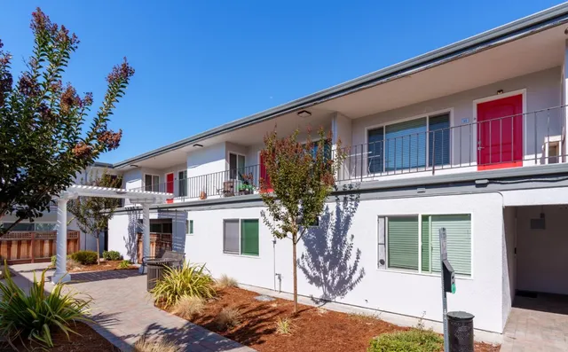 a front view of a house with a porch