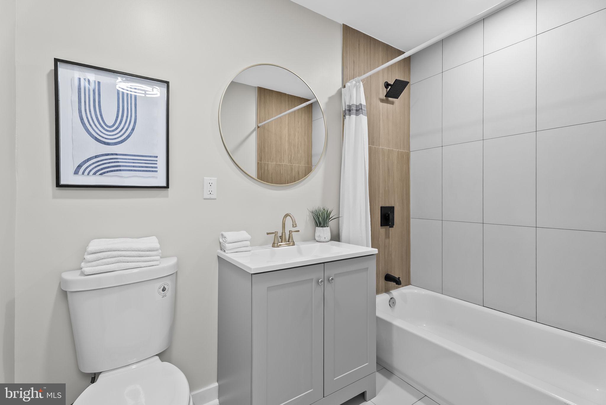 432 Cook Street Hagerstown, MD 21740 - Photo 10 of 22 a bathroom with a toilet a sink and a mirror