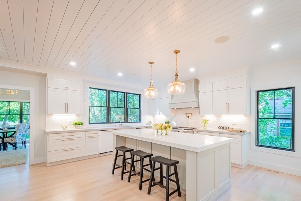 5 Kimball Road Lexington, MA 02421 - Photo 6 of 42 a kitchen with a sink cabinets and window