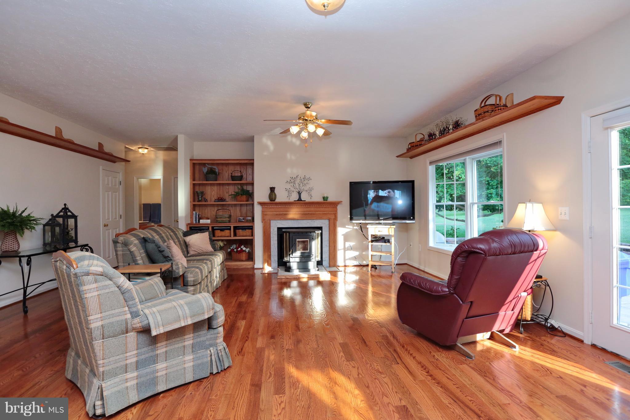 138 Morgans Ridge Road La Plata, MD 20646 - Photo 12 of 30 Family Room with pellet stove