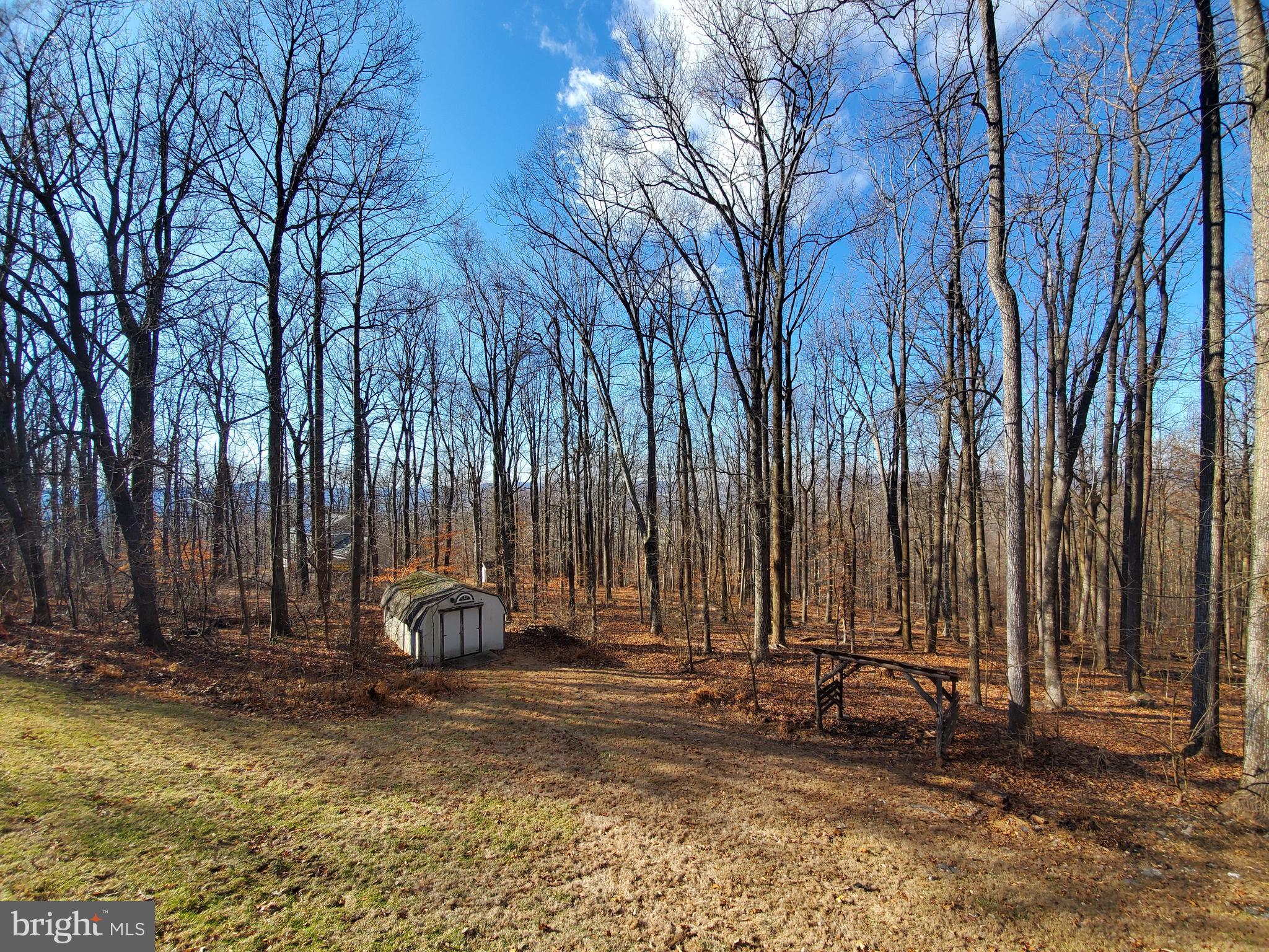 4742 Coxey Brown Road Frederick, MD 21702 - Photo 30 of 33 Rear view of property and storage shed.