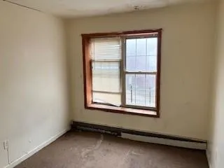 a close view of water heater room