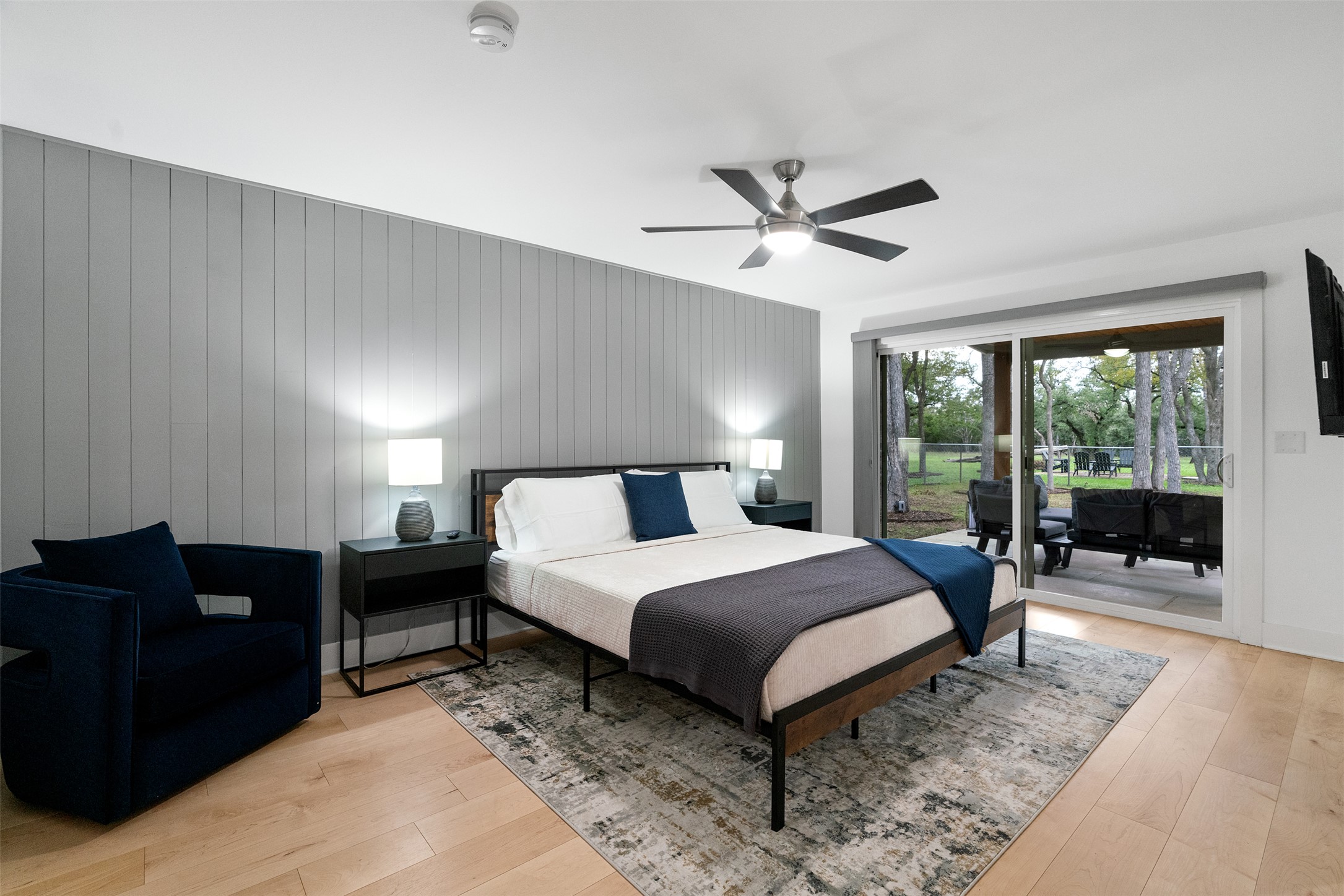 1100 Live Oak Road Leander, TX 78641 - Photo 22 of 40 Primary Bedroom with sliding glass door