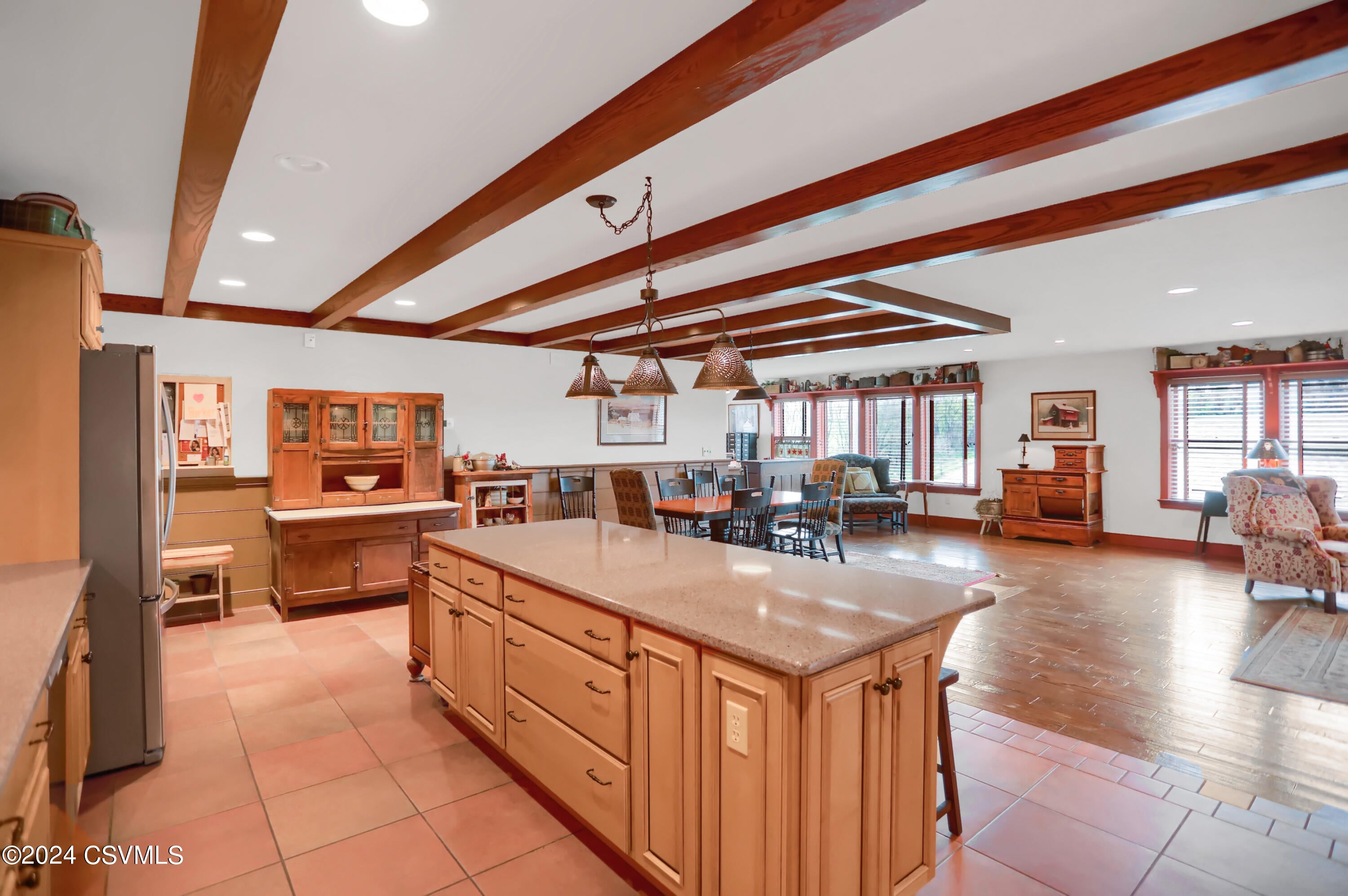 7480 Paradise Road Milton, PA 17847 - Photo 18 of 55 Kitchen looking back to rear of house
