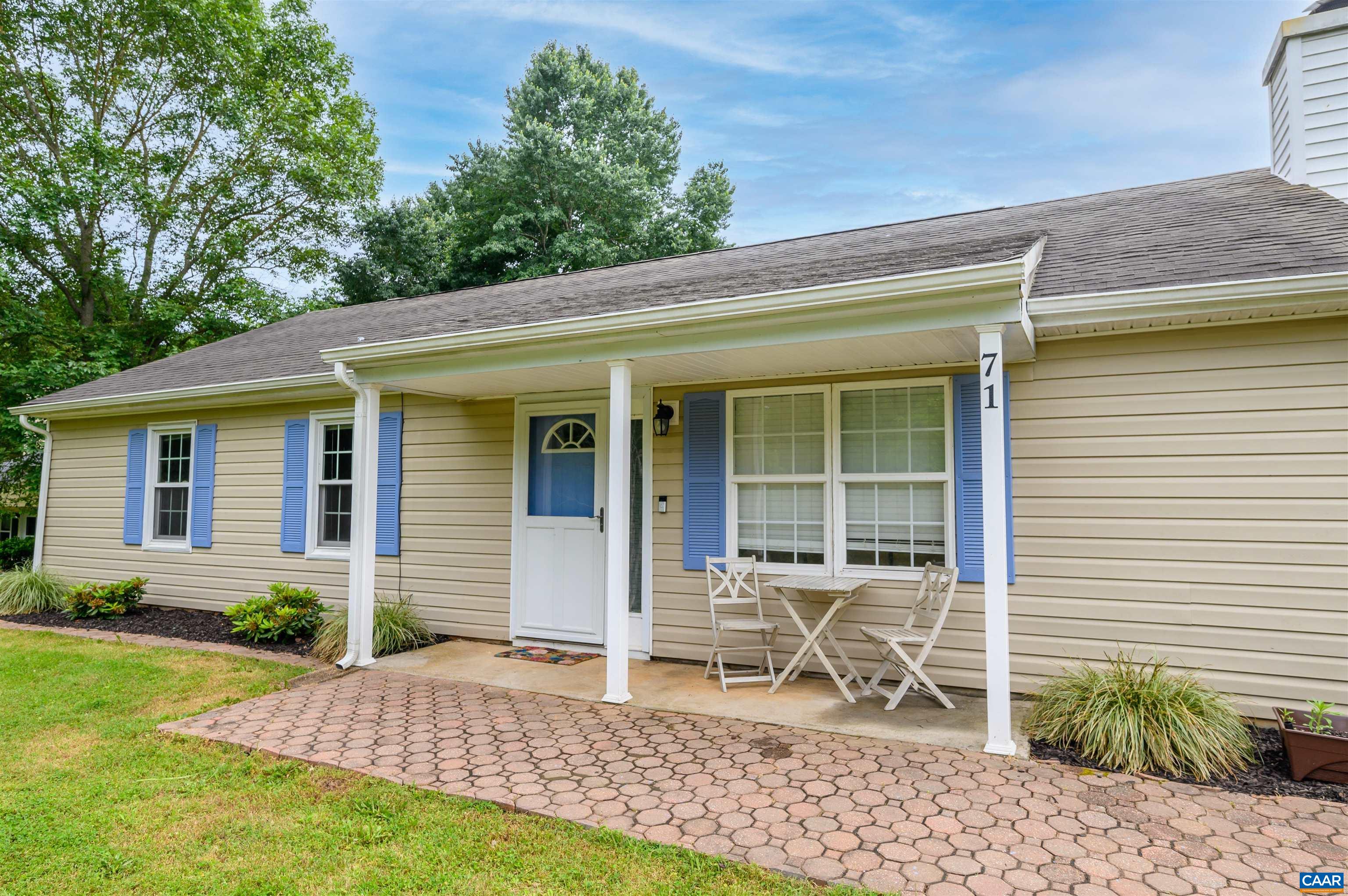 71 Blue Bell Road Ruckersville, VA 22968 - Photo 27 of 28 a view of house with backyard space and garden