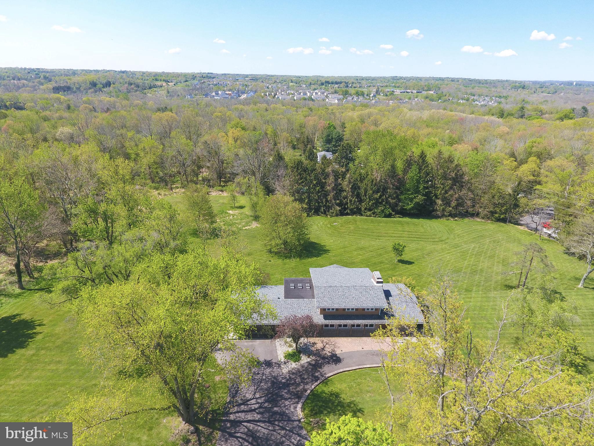 Secluded lot with aerial views