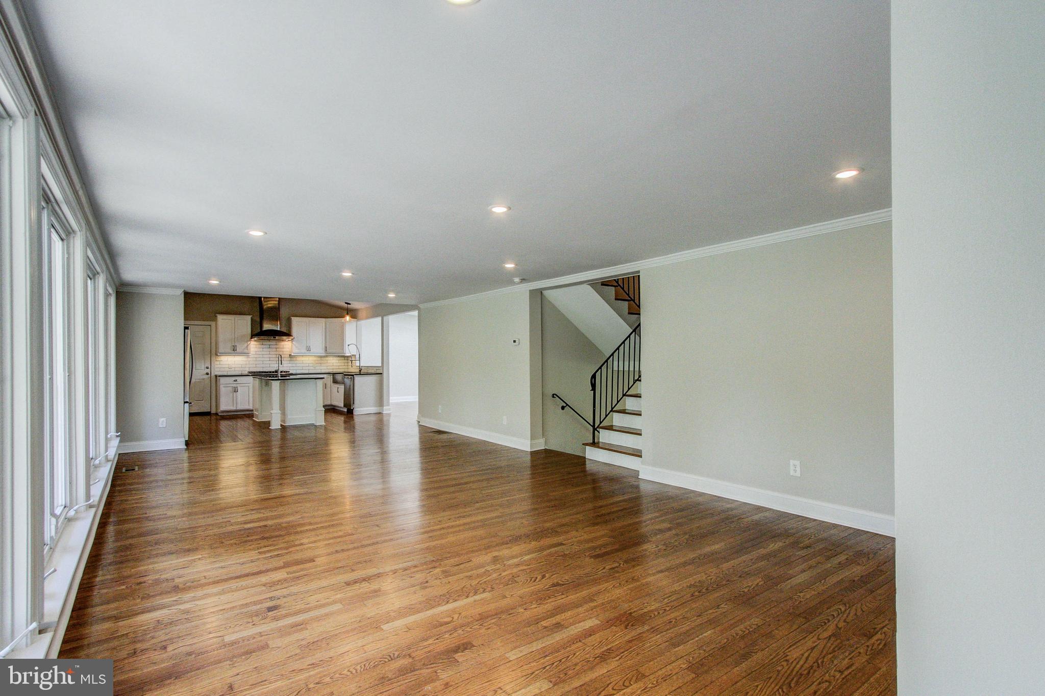 3115 Lower Mountain Road Furlong, PA 18925 - Photo 10 of 47 Living Room to Dining Room area and Kitchen