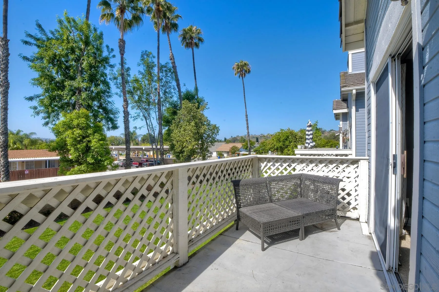 13921 Midland Road Poway, CA 92064 - Photo 17 of 25 a view of a balcony with furniture