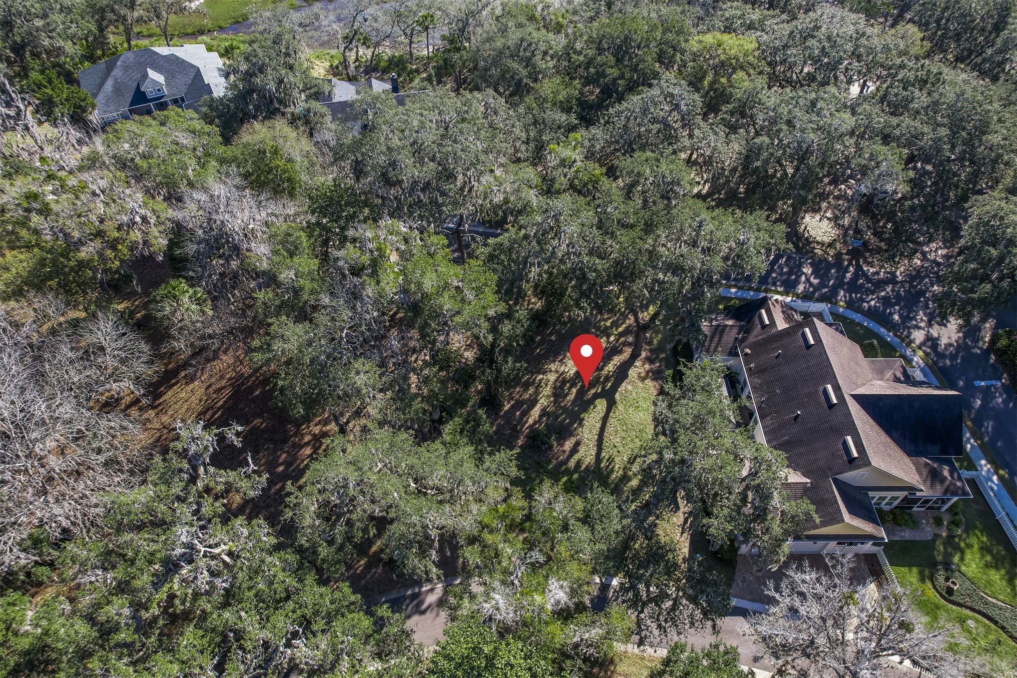 28857 Grandview Manor Yulee, FL 32097 - Photo 12 of 41 a aerial view of a house with a yard and outdoor seating