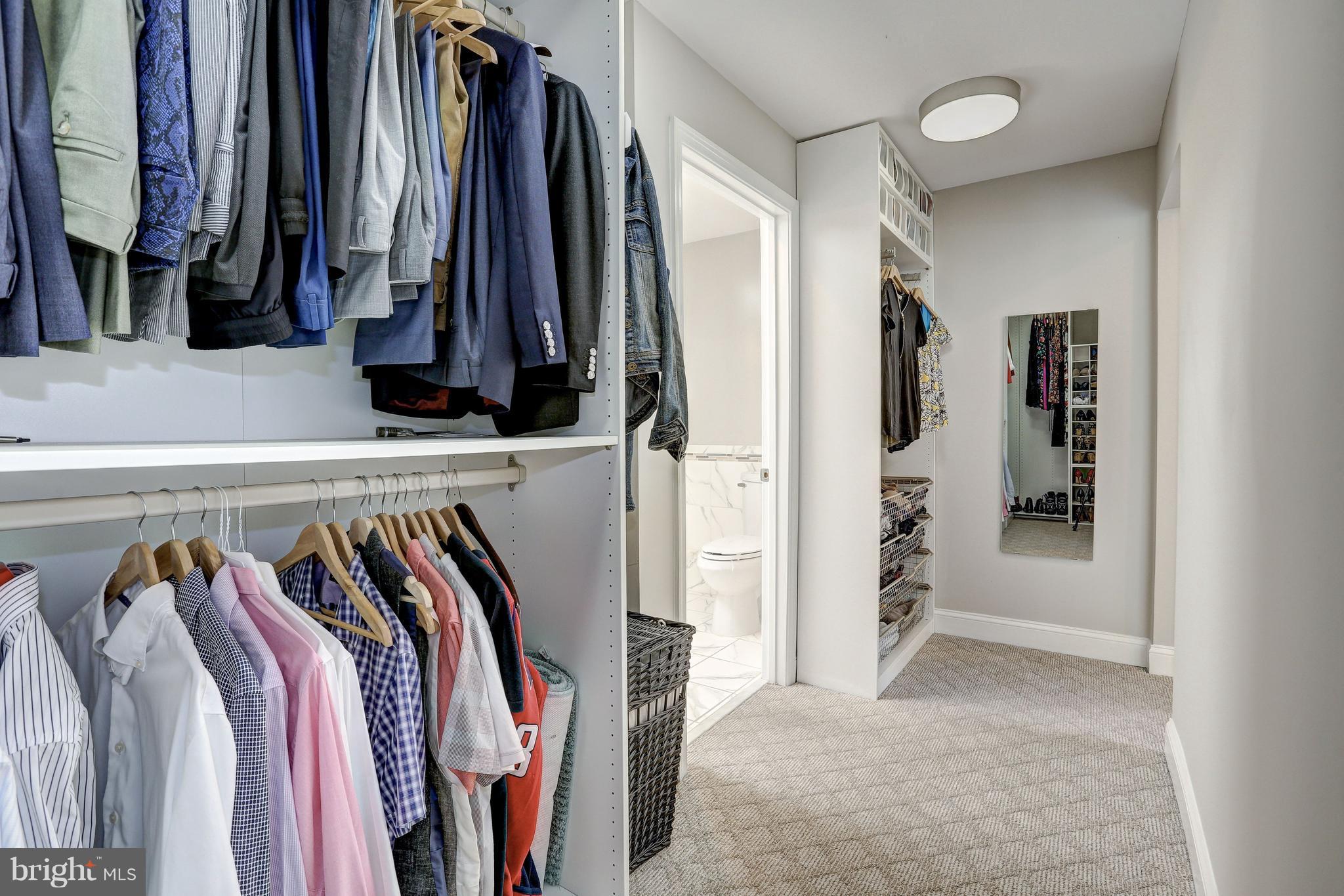 4908 River Road Bethesda, MD 20816 - Photo 12 of 26 Custom walk-in closet w/ plenty of space