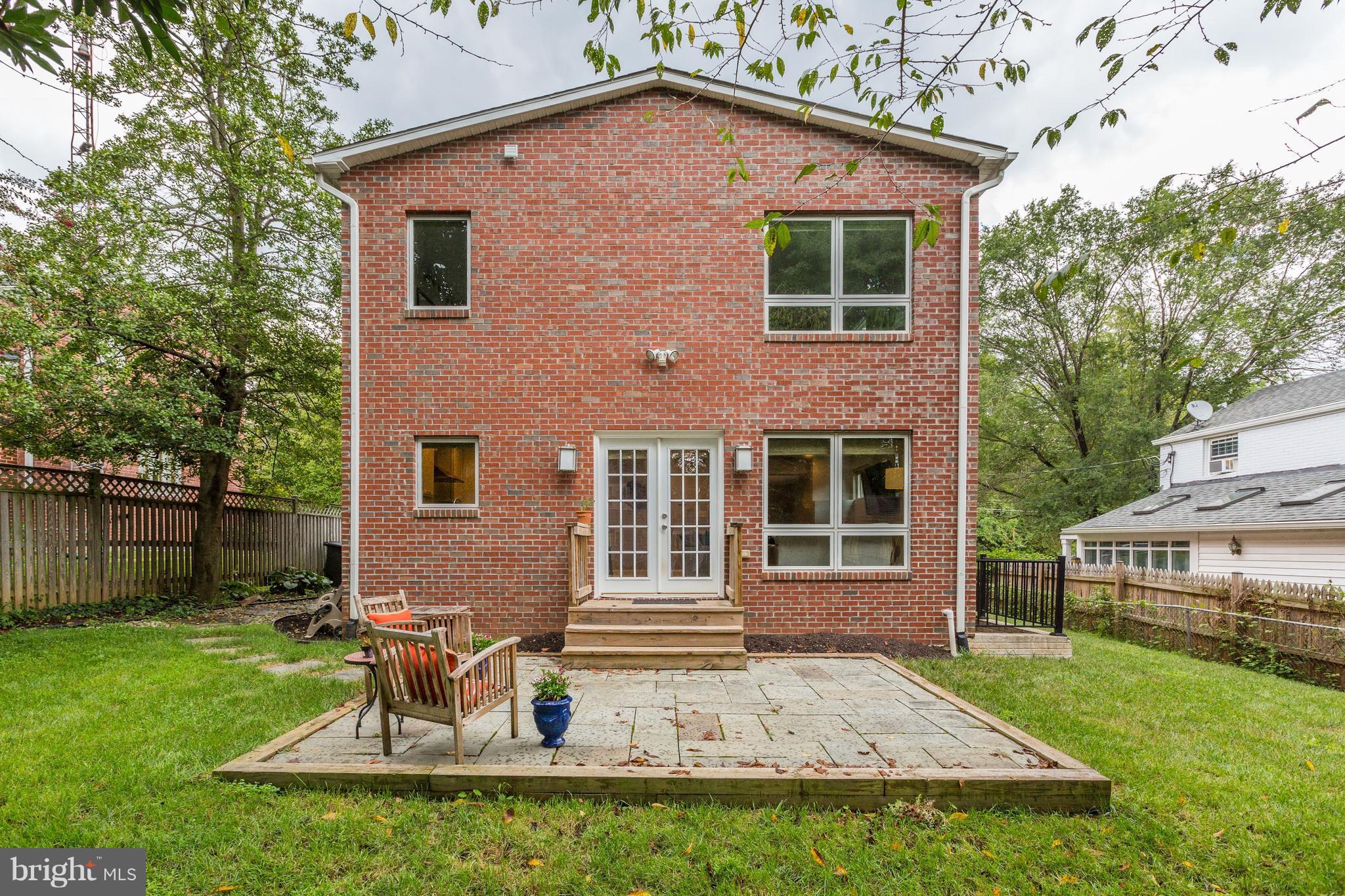 4908 River Road Bethesda, MD 20816 - Photo 26 of 26 Lovely yard w/ flagstone patio & grassy yard