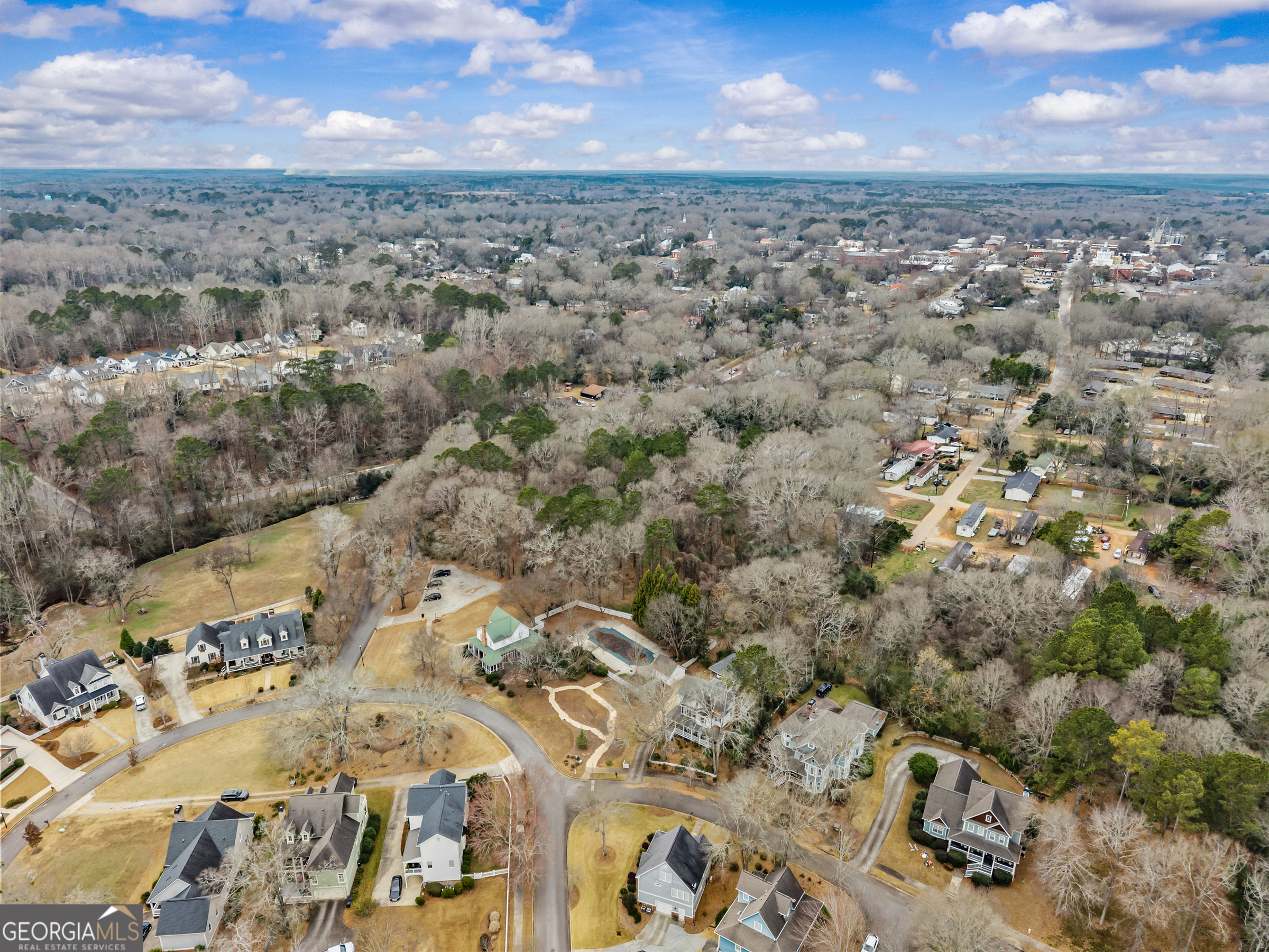516 Hillside Road Madison, GA 30650 - Photo 27 of 27 an aerial view of multiple house