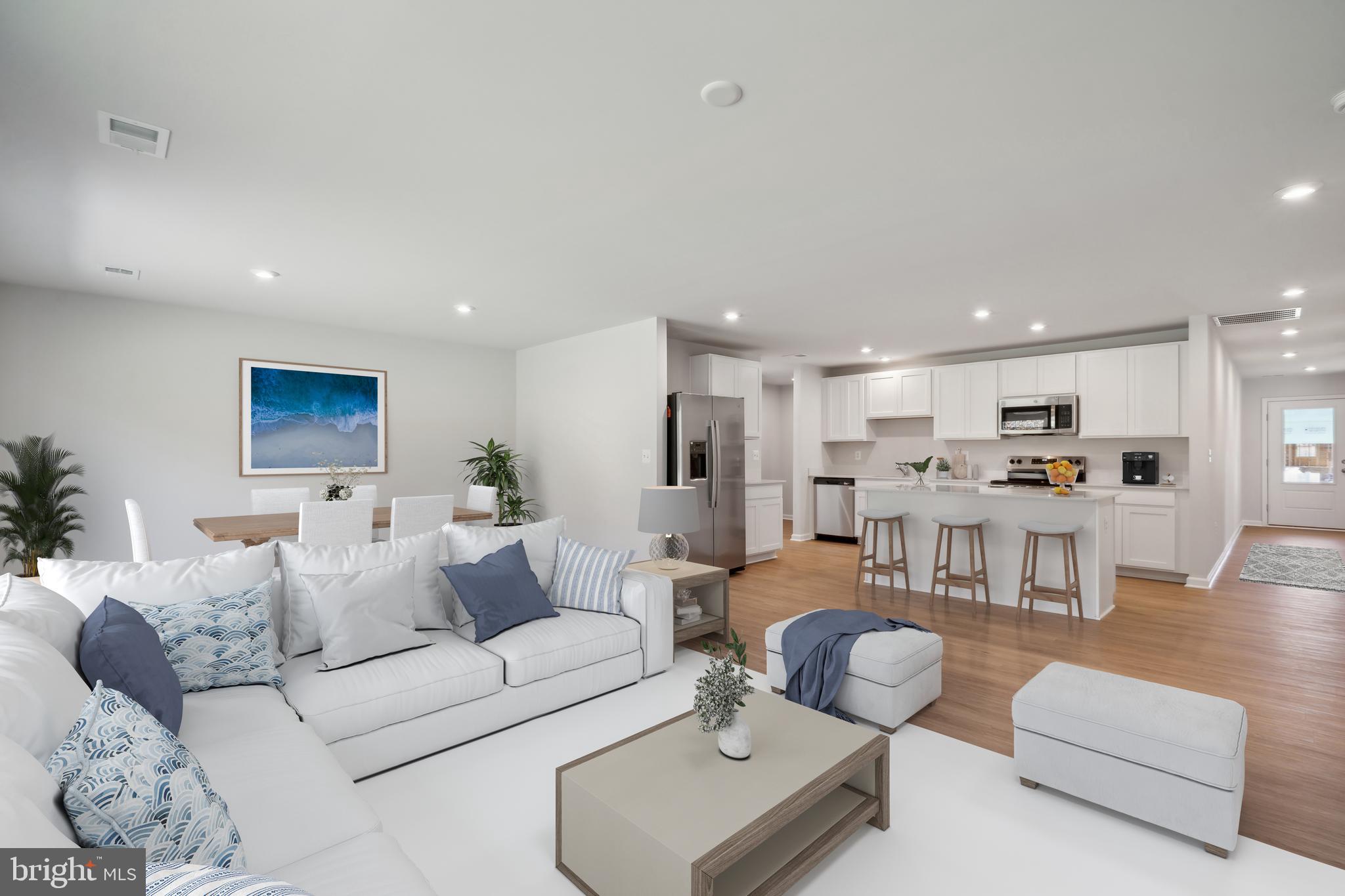 The Irving- Great Room- staged