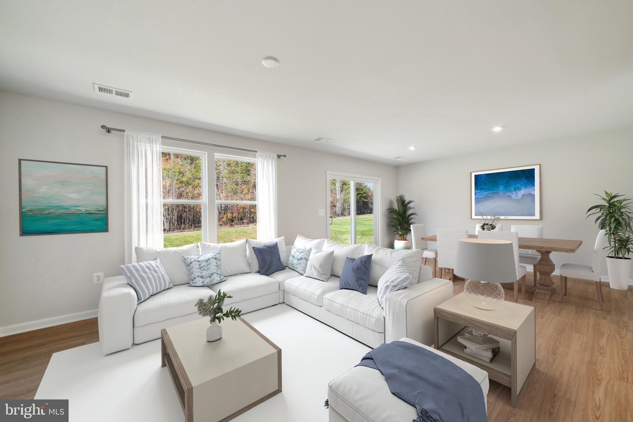 The Irving- Great Room- staged