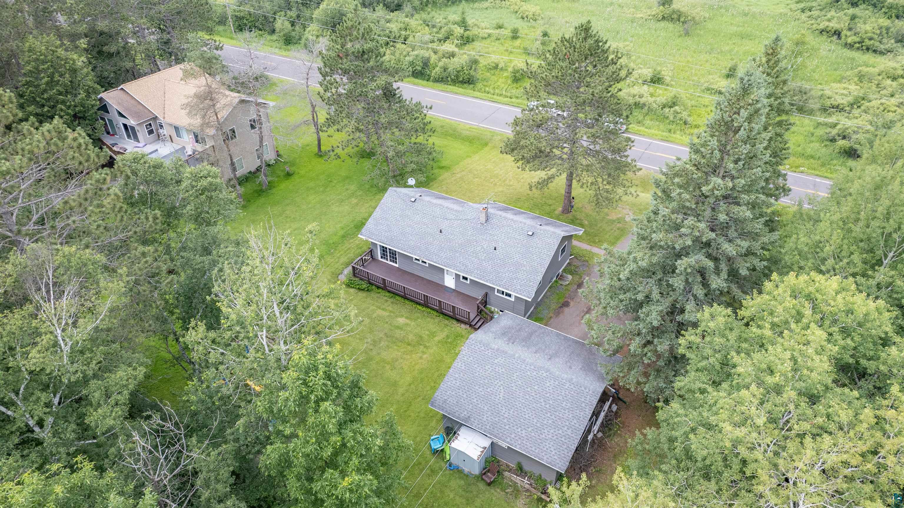 5716 North Pike Lake Road Duluth, MN 55811 - Photo 5 of 31 Drone / aerial view