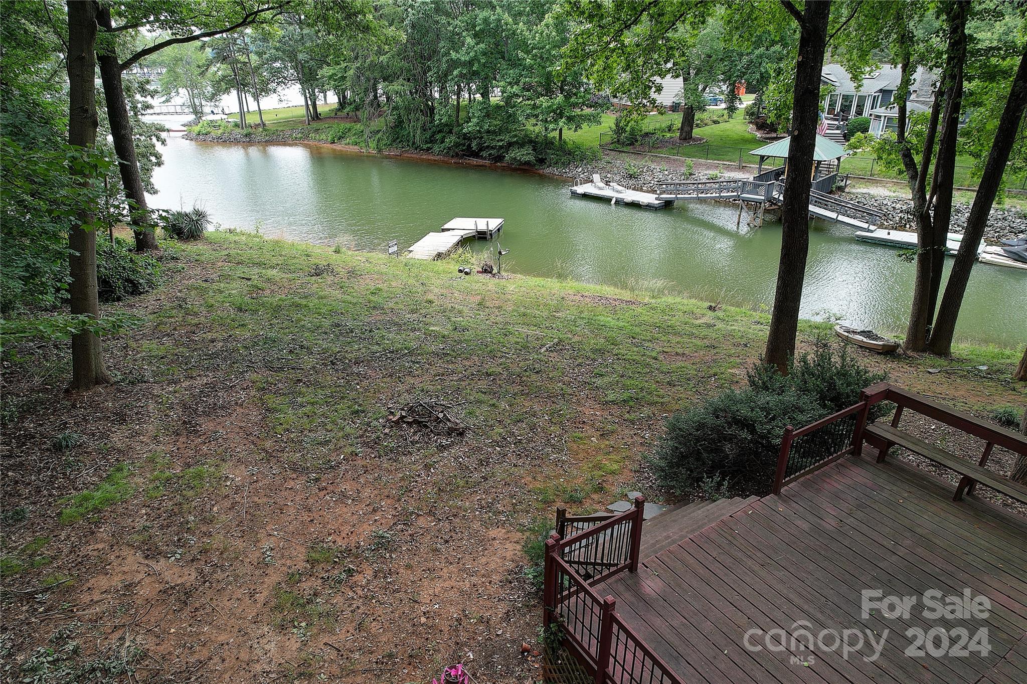 122 Stover Road Mooresville, NC 28117 - Photo 4 of 17 a view of a lake with outside area